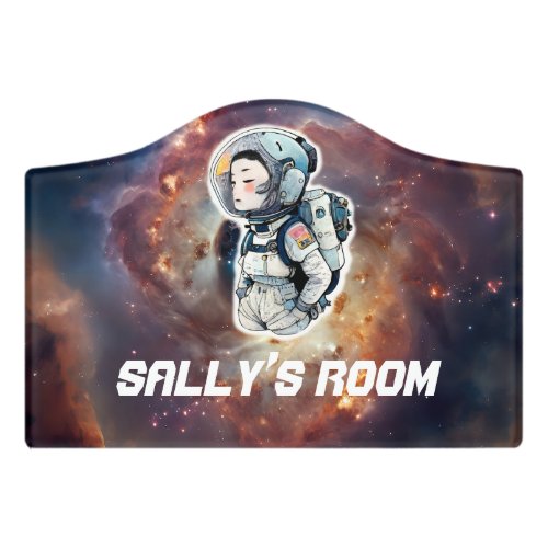 Future Astronautâs Bedroom Door Sign