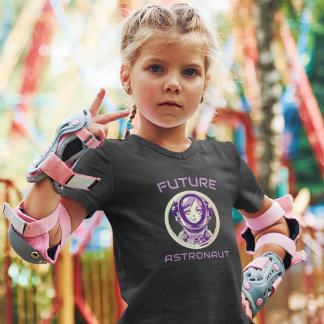 Future Astronaut STEM Girl Power Black Girls Space T-Shirt