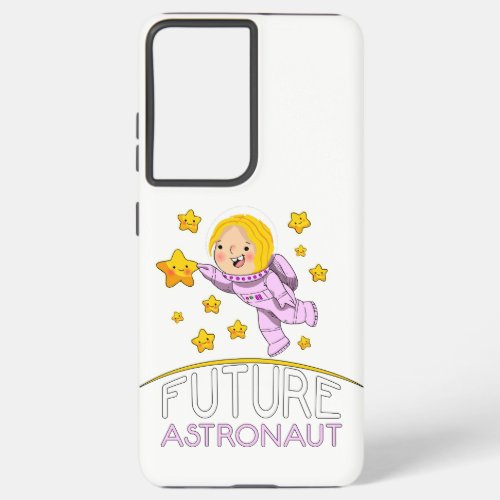 Future Astronaut With Planets design Gift For Samsung Galaxy S21 Ultra Case