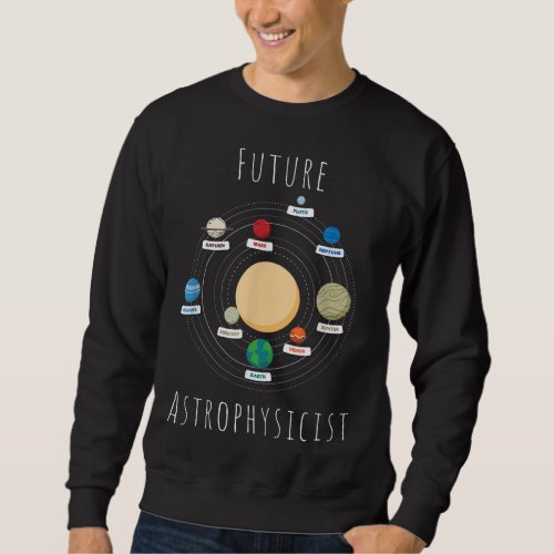 Future Astrophysicist _ Solar system Astronomy Shi Sweatshirt