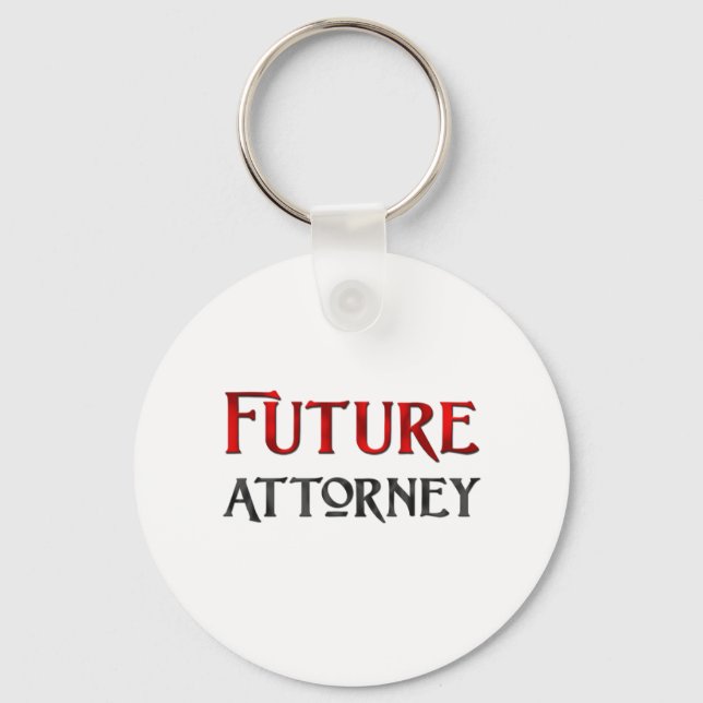 Future Attorney Keychain (Front)