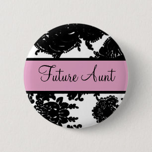 Future Aunt Pinback Button