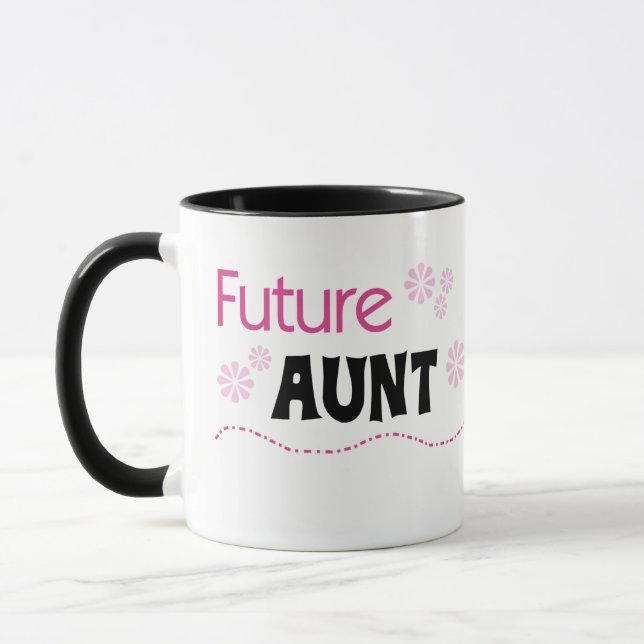 Future Aunt Tshirts and Gifts Mug (Left)