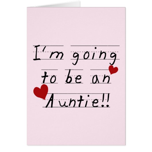 Future Auntie Kid Print Tshirts and Gifts (Front)