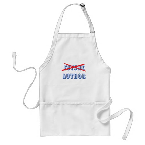 Future Author No More Adult Apron