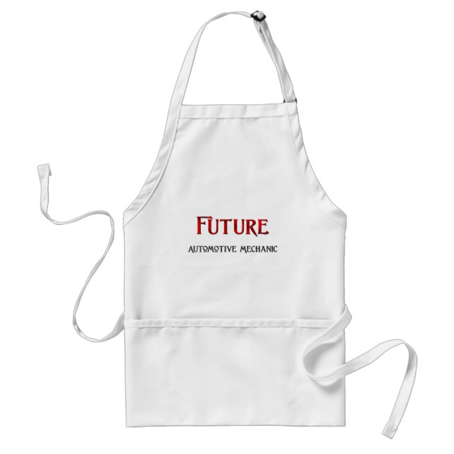 Future Automotive Mechanic Adult Apron (Front)