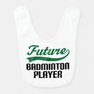 Future Badminton Player Baby Bib