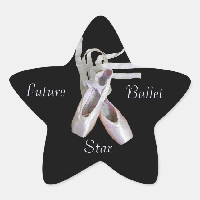 'Future Ballet Star' Stickers (Front)