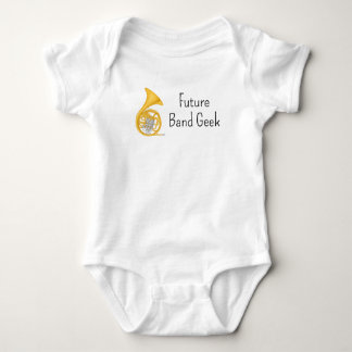 Future Band Geek French Horn Baby Bodysuit