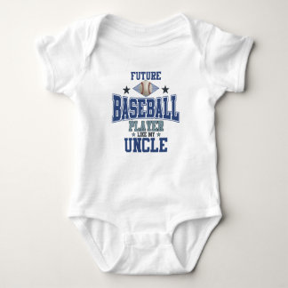 Future Baseball Player Like My Uncle Baby Bodysuit