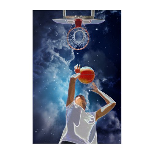 Future Basketball All_Star Acrylic Print