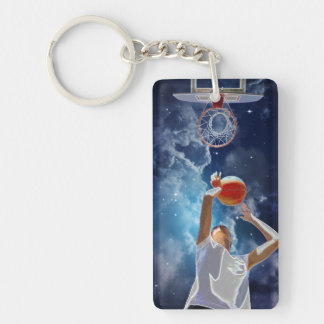 Future Basketball All-Star Drawstring Bag Keychain