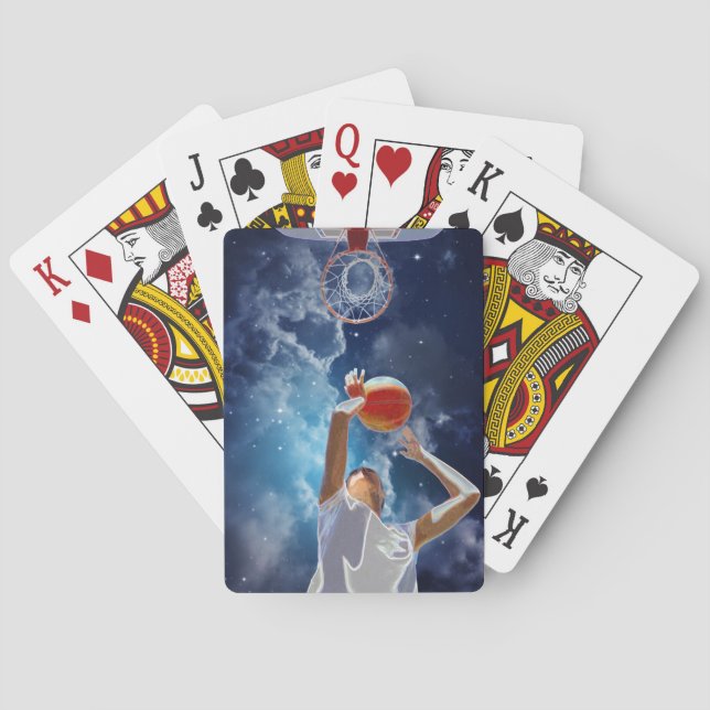 Future Basketball All-Star Poker Cards (Back)