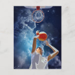 Future Basketball All-Star Postcard