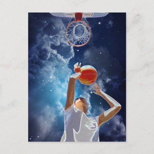 Future Basketball All_Star Postcard