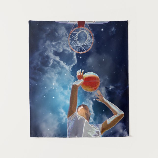 Future Basketball All-Star Tapestry (Front)