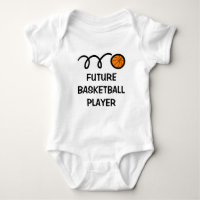 Future basketball player | Cute baby clothing Baby Bodysuit