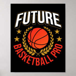 Future Basketball Pro Coach Match Team Player Poster