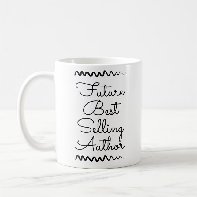 Future Best Selling Author Mug For Book Lovers (Left)