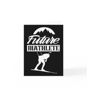 Future Biathlete Sports Biathlon Biathlons  Card
