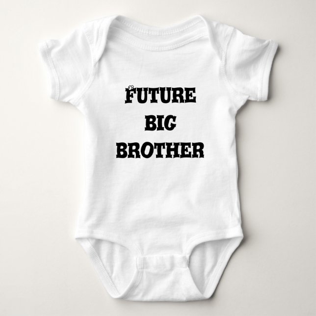 Future Big Brother Baby Bodysuit (Front)