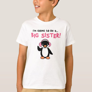 Future Big Sister - Penguin T-Shirt