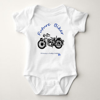 Future biker baby bodysuit