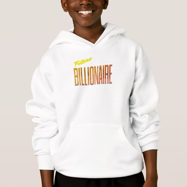 Future Billionaire - Boys Hoodie (Front)
