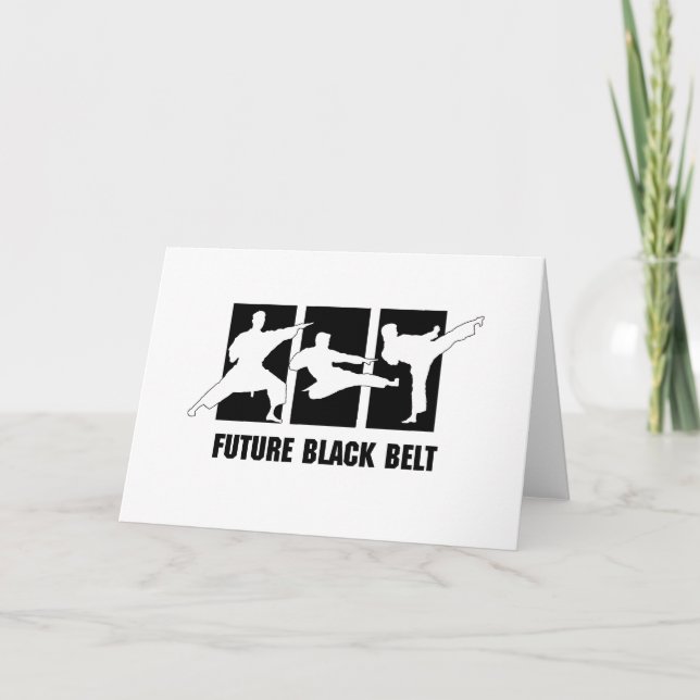 Future Black Belt Card (Front)