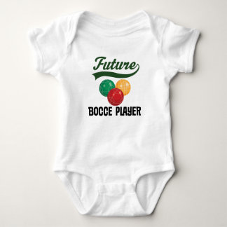 Future Bocce Player Baby Tshirt