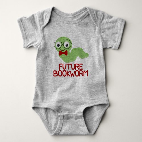 Future Bookworm Baby Bodysuit