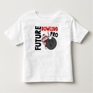 Future Bowling Pro Sock Monkey Toddler T-shirt