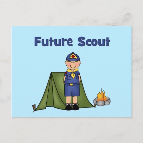 Future Boy Scout Postcard