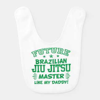 Future Brazilian Jiu Jitsu Master Like My Daddy Baby Bib