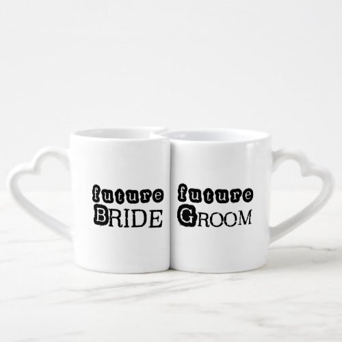 Future Bride and Groom Lovers Mugs
