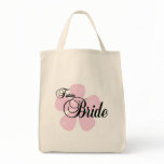 Future Bride Pink Flower Tshirts and Gifts Tote Bag