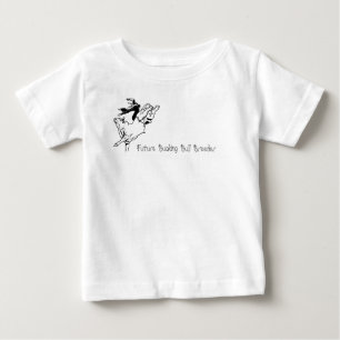 Future Bucking Bull Breeder Baby T-Shirt