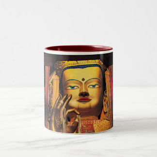Future Buddah mug red/white