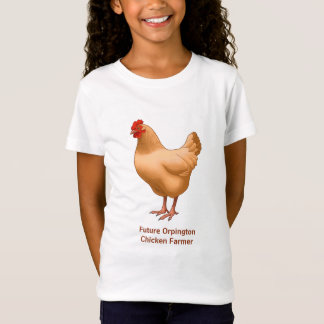 Future Buff Orpington Chicken Farmer T-Shirt