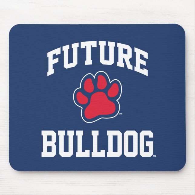 Future Bulldog Mouse Pad (Front)