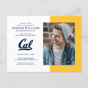 Future Cal Graduation Announcement Postcard
