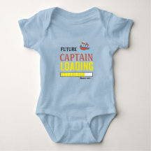 Future Captain Loading Funny Cute Personalized