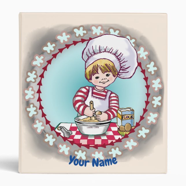 Future Chef 3 Ring Binder (Front)