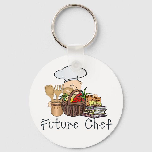 Future Chef Keychain (Front)
