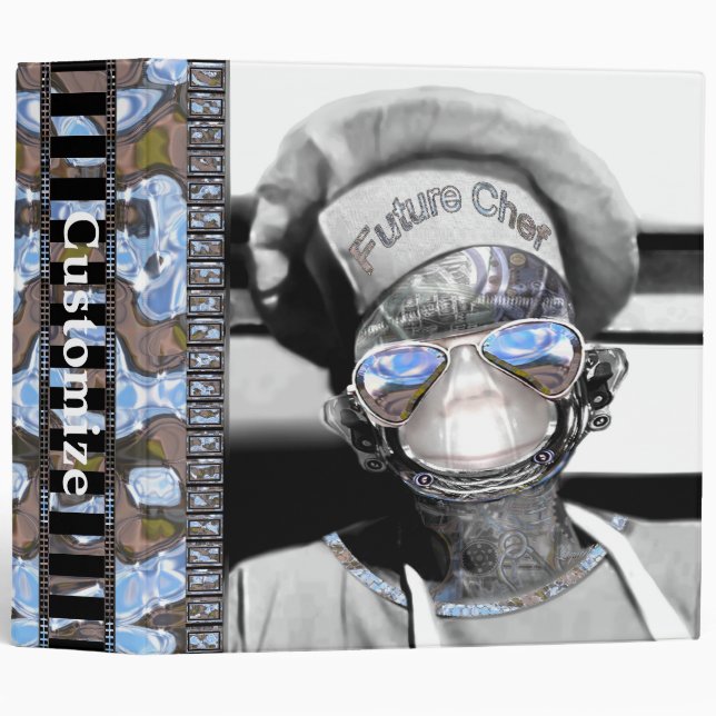 Future Chef Recipe Binder (Front/Spine)