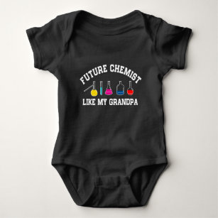 Future Chemist Like My Grandpa Baby Bodysuit