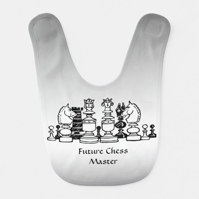 Future Chess Master Baby Bib