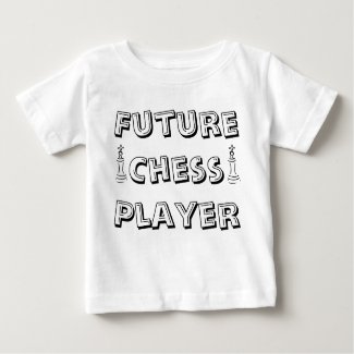 Future Chess Player Toddler Children STEM Games Baby T-Shirt