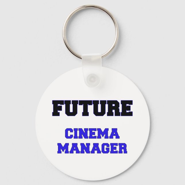 Future Cinema Manager Keychain (Front)