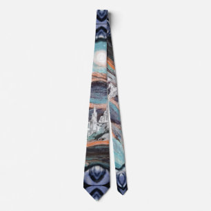 Future City of Light Neck Tie